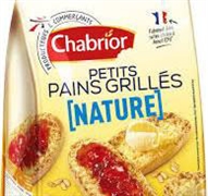 CHABRIOR (INTERMARCHÉ) PETITS PAINS GRILLÉS NATURE CHABRIOR (INTERMARCHÉ) PETITS PAINS GRILLÉS NATURE