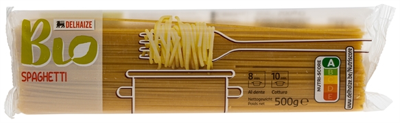 DELHAIZE BIO SPAGHETTI DELHAIZE BIO SPAGHETTI