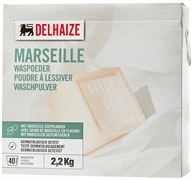 DELHAIZE MARSEILLE POUDRE À LESSIVER DELHAIZE MARSEILLE POUDRE À LESSIVER