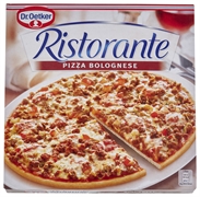 DR. OETKER RISTORANTE PIZZA BOLOGNESE DR. OETKER RISTORANTE PIZZA BOLOGNESE
