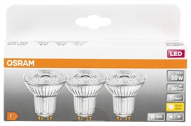 OSRAM AMPOULE LED À RÉFLECTEUR OSRAM STAR PAR16 BLANC CHAUD GU10 4,3W 3PCS OSRAM AMPOULE LED À RÉFLECTEUR OSRAM STAR PAR16 BLANC CHAUD GU10 4,3W 3PCS