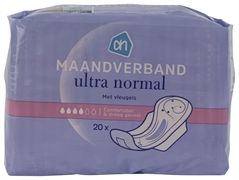 ALBERT HEIJN AH MAANDVERBAND ULTRA NORMAL MET VLEUGELS ALBERT HEIJN AH MAANDVERBAND ULTRA NORMAL MET VLEUGELS