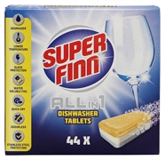 SUPERFINN (ACTION) ALL IN 1 DISHWASHER TABLETS SUPERFINN (ACTION) ALL IN 1 DISHWASHER TABLETS