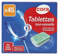 CORA TABLETTES LAVE-VAISSELLE CORA TABLETTES LAVE-VAISSELLE