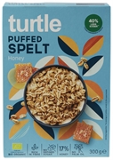 TURTLE PUFFED SPELT HONEY