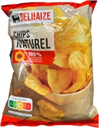 DELHAIZE CHIPS NATUREL
