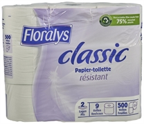 FLORALYS (LIDL) PAPIER-TOILETTE DOUBLE ÉPAISSEUR