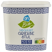ALBERT HEIJN BIO YOGHURT GRIEKSE STIJL