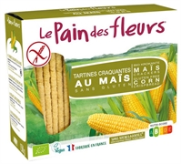 LE PAIN DES FLEURS TARTINES CRAQUANTES AU MAÏS