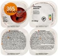 DELHAIZE MOUSSE AU CHOCOLAT