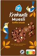 AH (ALBERT HEIJN) MUESLI CROQUANT GOÛT CAFÉ