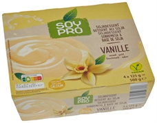 SOYPRO (ALDI) DESSERT AU SOJA GOÛT VANILLE