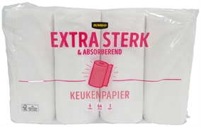JUMBO KEUKENPAPIER EXTRA STERK & ABSORBEREND 3 ÉPAISSEURS
