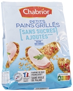 CHABRIOR (INTERMARCHÉ) PETITS PAINS GRILLÉS SANS SUCRES AJOUTÉS