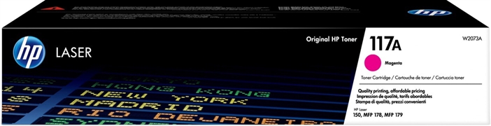 HP 117A (W2073A) MAGENTA