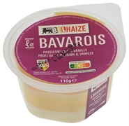 DELHAIZE BAVAROIS FRUIT DE LA PASSION ET VANILLE