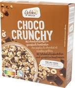 GOLDEN BRIDGE (ALDI) CHOCO CRUNCHY AUX PÉPITES DE CHOCOLAT ET NOISETTES GRILLÉES