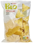 DELHAIZE BIO TORTILLA CHIPS NATUREL