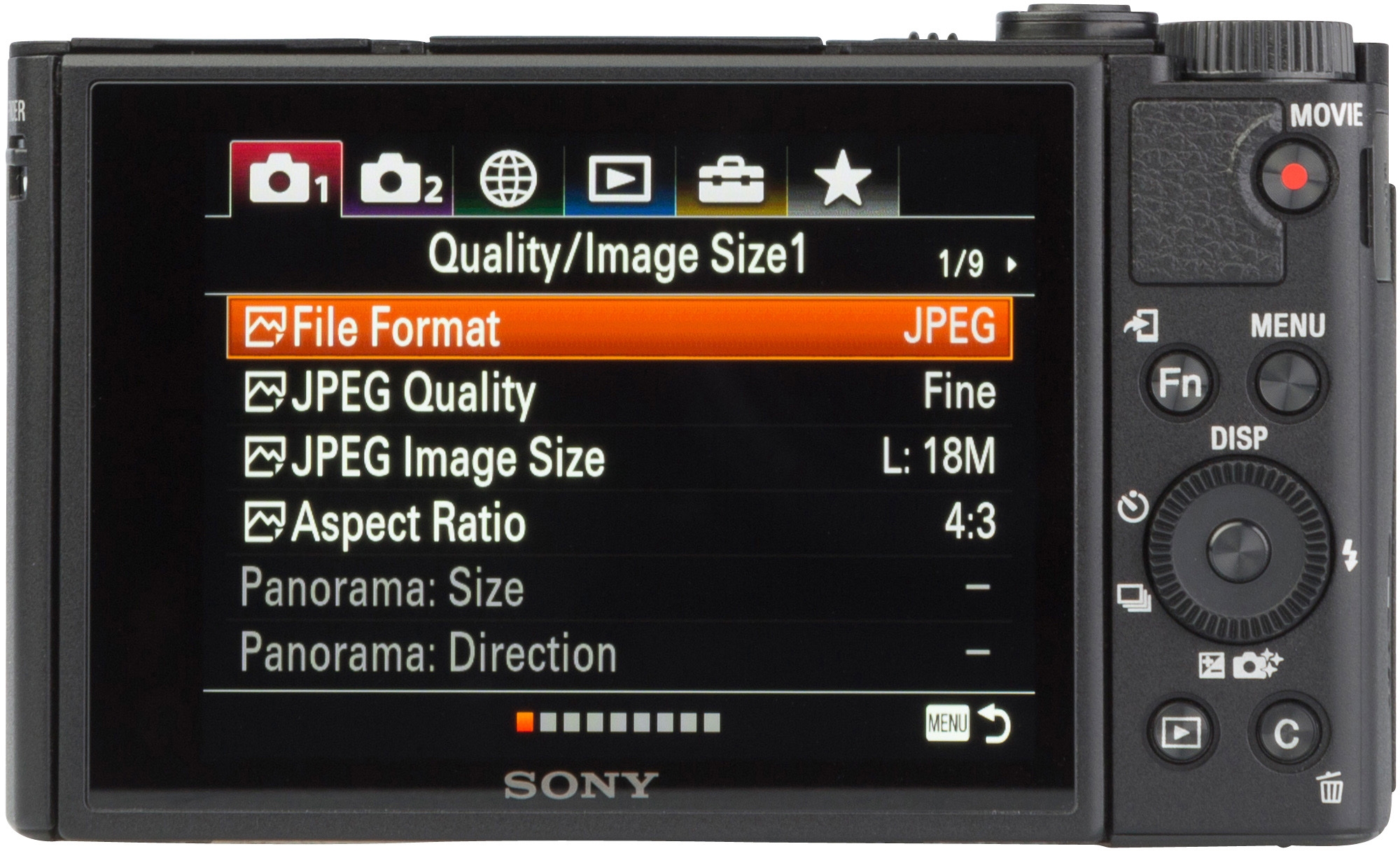 SONY DSC-HX95