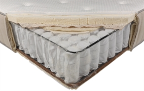 IKEA VATNESTRÖM POCKVM 90X200 MIDDELHARD/NATUREL