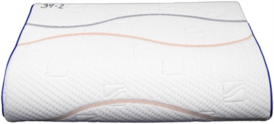 M LINE PILLOW YOU BLEU