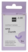 HEMA ONE MONTH (LENTILLES SOUPLES 1 MOIS)