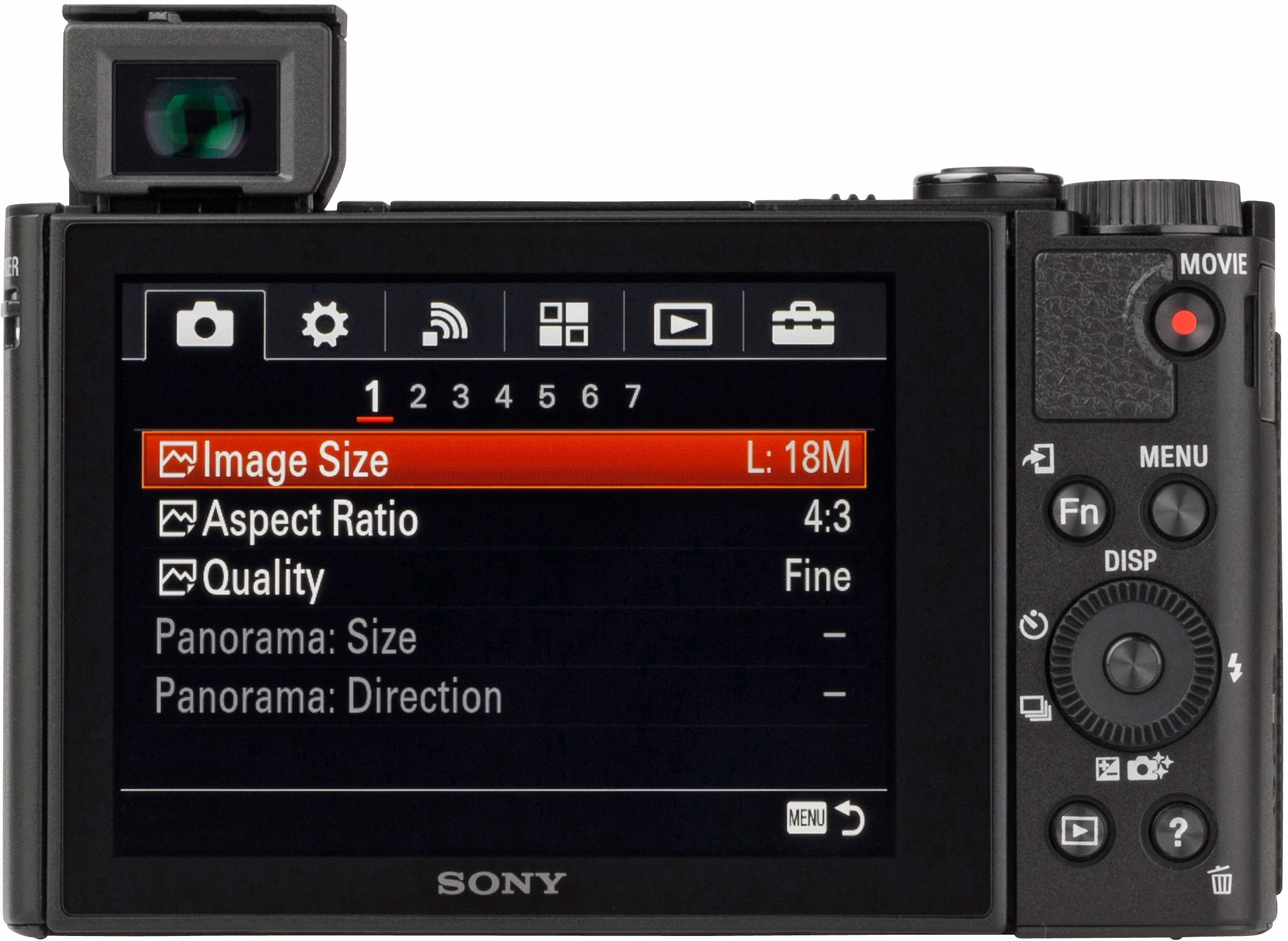 SONY CYBER-SHOT DSC-HX90V