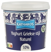 KATHAROS YAOURT À LA GRECQUE NATURE 10%