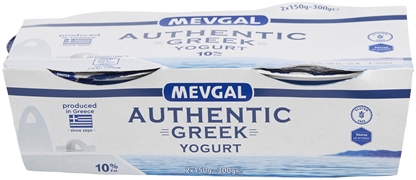MEVGAL AUTHENTIC GREEK YOGURT 10% FAT