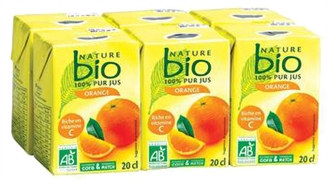 NATURE BIO PUR JUS ORANGE