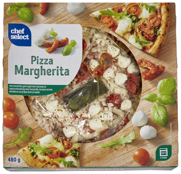 CHEF SELECT (LIDL) PIZZA MARGHERITA test complet, prix et avis de nos