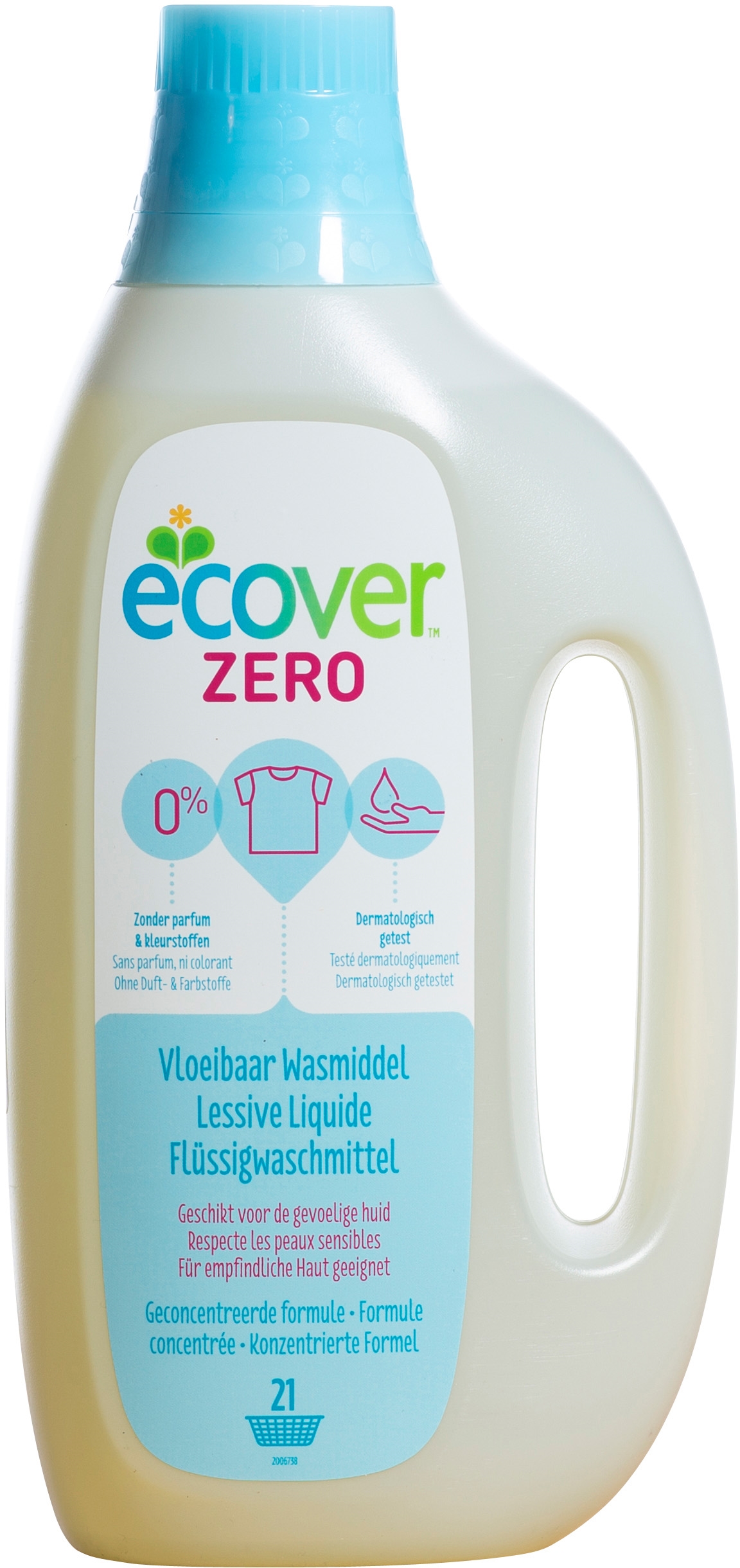 ECOVER Laundry Liquid Zero test complet, prix, spécifications