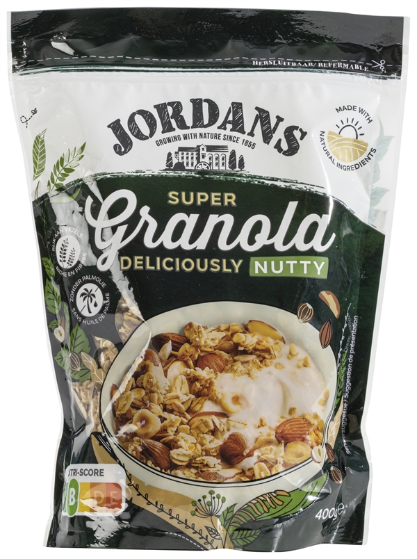 Test JORDANS SUPER GRANOLA DELICIOUSLY NUTTY Testachats santé