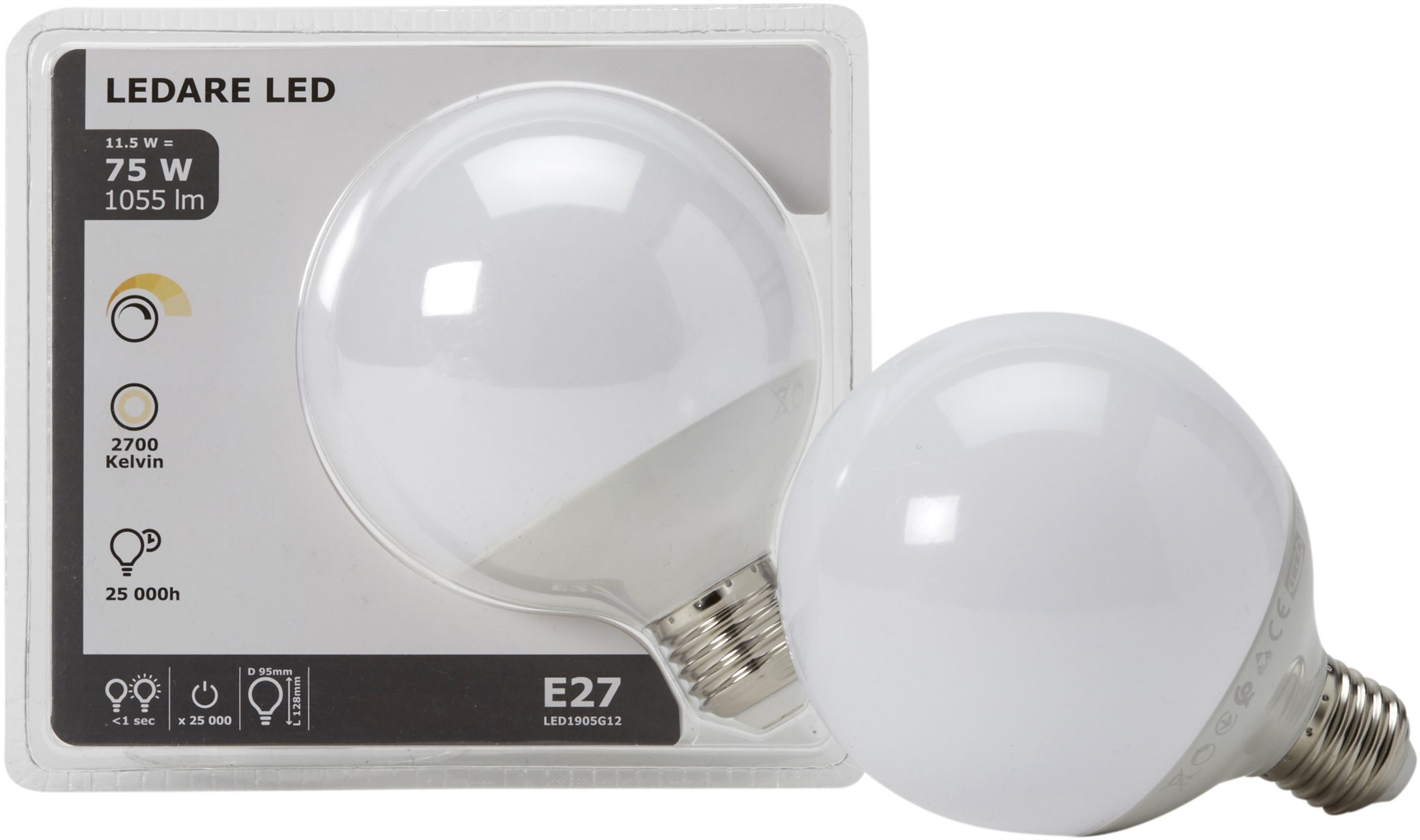 IKEA LEDARE LED E27 1055 LUMEN: test complet, prix, spécifications